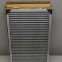 16x25x1 Electrostatic Air Filter, Washable & Reusable Aluminum AC/HVAC Furnace Filter, MERV 8, Lasts a Lifetime, Healthier Home or Office(Actual Size: 15.5"x24.65"x0.86")