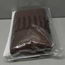 PrinceDeco Waterproof Dog Blanket Replacement Dog Bed Cover with Anti-Slip Back Washable Large Pet Blanket for Furniture Bed Couch Sofa32x74 Inch,Brown