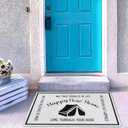 House Warming Gifts New Home Door Mat, Irish Blessing New Home Welcome Mats Doormat for Front Door Porch Indoor Outside Entrance Entryway, 17x30 Inch