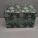 Candle Warmer Lamp, Auto Shut Off and Brightness Heat Level Control with Timer and Dimmable Switch, Top-Down Candle Melting with Marble Base and 2 Bulbs(Black)