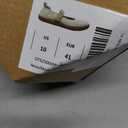 Women's Barefoot Mary Jane Flats - Wide Toe Box & Round Toe Knit Ballet Flat Shoes, Comfortable Dressy Casual Office Shoes (Beige, M)