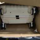 20 Inch Carry On Luggage, Expandable Hard Shell Suitcase with Front Pocket