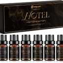 Hotel Collection Diffuser Oil, My Way, Westin, Midnight in Miami, Inspired by The Most Popular 5-Star Hotel Scents, Fragrance Oil Set 6 * 10 ml (0.34 Fl Oz (Pack of 6)