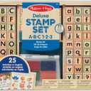 Melissa & Doug Wooden ABC Activity Stamp Set, 1 EA