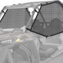 KEMIMOTO XP 1000 Window Mesh Net Roll Cage Side Window Mesh Shield Protective Door Net Compatible with 2014-2023 Polaris RZR XP 1000/ 2016-2021 RZR XP Turbo 2 Door