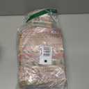 24 Christmas Kraft Gift Bags with 24 Tissue Papers, 7 x 8.6 x 3 Holiday Goody Bags with Handles, Xmas Treat Bags for Party Favors, Classroom Exchange, Present Wrapping