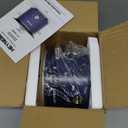 2 QT Small Slow Cooker, 3 Adjustable Temp, Upgraded Ceramic Pot, Easy Clean-up, Nutrient Loss Reduction, Sauces, Stews & Dips, Stainless Steel, Blue