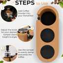 SIRCLES Espresso Tamping Station 58mm - Premium 3-in-1 Espresso Tamper Station, Distributer and Portafilter Holder - Espresso Organizer Station