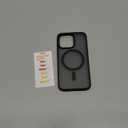 TORRAS Stronger Magnetic for iPhone 13 Pro Case, 12FT Military Grade Drop Tested, Compatible with MagSafe, Slim Protective Matte Silicone for iPhone 13 Pro Phone Case 6.1'', Translucent Black