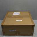 Toovip 100 Pack 8x4.75x10 Inch Medium White Kraft Paper Bags with Handles Bulk, Gift Wrap Bags for Favors Grocery Retail Party Birthday Shopping Business Goody Craft Merchandise Take Out Sacks