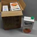 Kerns Apricot Nectar Juice - Made with Fresh Fruit Puree & Apricot Juice Concentrate for Smoothie Mix, Cocktail Mixers, Kids Drink & Beverages - 64oz, 8 Pack Carton, Best By: FEB/11/26