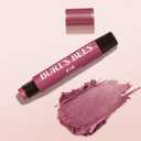 Burt's Bees Shimmer Lip Tint Set, Tinted Lip Balm Stick, Moisturizing for All Day Hydration with Natural Origin Glowy Pigmented Finish & Buildable Color, Fig (3 Count )