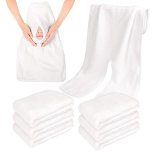 6 Pack Facial Towels for Estheticians Soft, Spa Towels for Facial, Comfortable Extra Thick Massage Face Towels, Professional Esthetician Equipment (White)