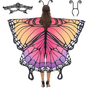 Spooktacular Creations Halloween Butterfly Wings Costume for Women, Butterfly Wings Adult, Womens Halloween Costumes 2025