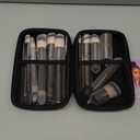 Professional Makeup Brushes BS-MALL With Travel Case - Kabuki Brush Eyeshadow Brush, Concealer Brush, Blush Brush Bronzer & Foundation Brush 20 Pcs, Labeled Daily Use & Versatile Occasions Gift Box