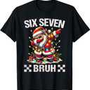 67 Six Seven Burh Funny Christmas 6 7 Meme Men Women Kids T-Shirt 