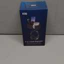 KDD 4 in 1 Desk Cup Holder - Clamp on Under Desk Headphone Hanger - Rotating Headphone Holder Detachable Pen Cup Holder Desktop Storage for Cup, Phone and Pen(Black)