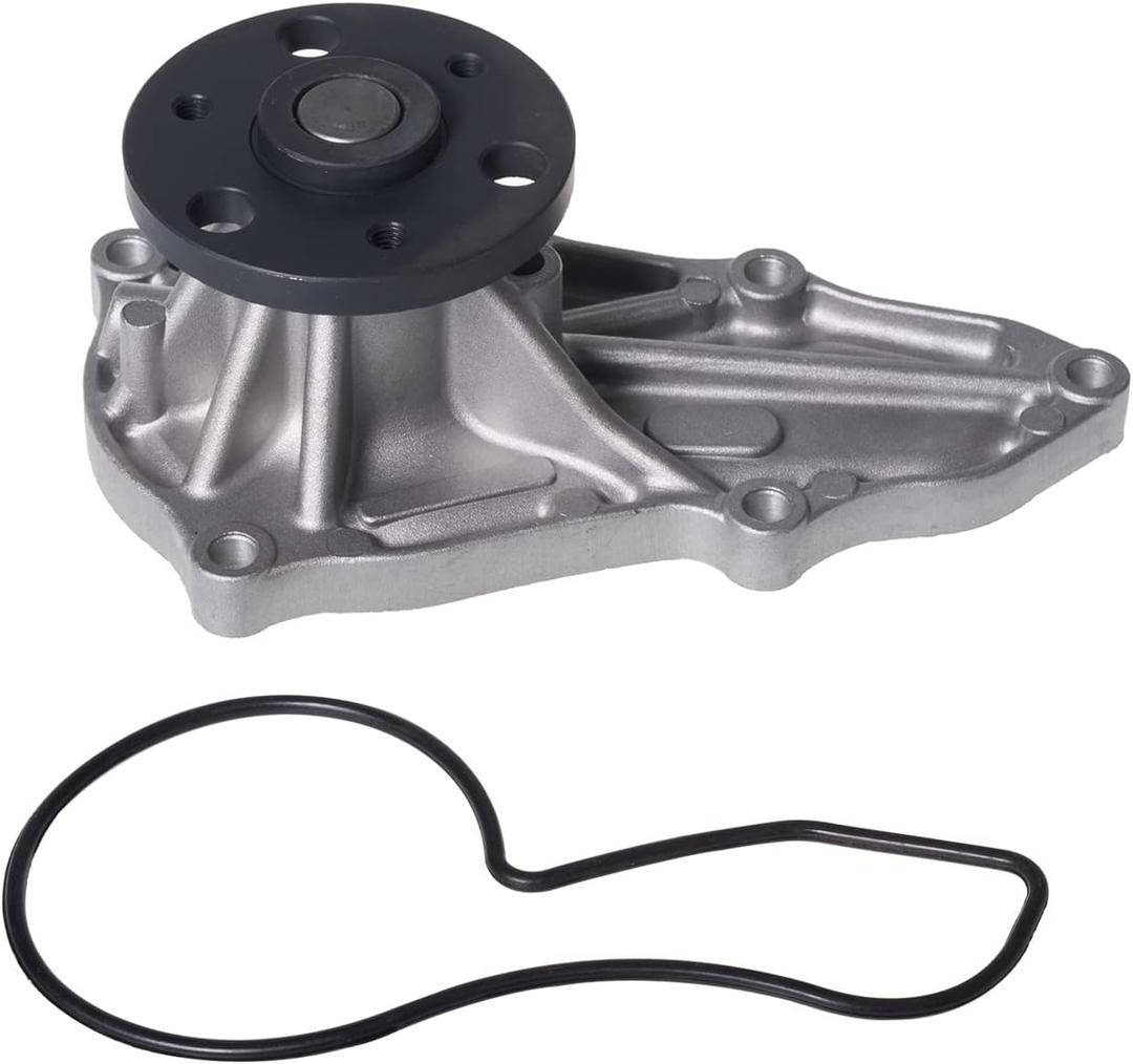 TUCAREST AW6233 Water Pump Kit w/Gasket (For L4 2.4L w/ENG. DESG:K24Z2/K24Z3/K24Z6) Compatible With 08-12 Ho-nda Accord, 2010-2011 CR-V /2009-2014 Ac-ura TSX, [# 19200R40A01]