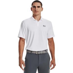 Under Armour Men's Matchplay Polo (X-Large, (100) White / / Pitch Gray)