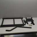 Universal Foldable Pickup Truck Tailgate Ladder - Easy Install with Stainless Steel Self Drilling Screws, Non-Slip Step Plates & Sturdy Rubber Feet, 660 lb Capacity