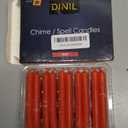 Dinil  20 Assorted Color Spell/Chime Candles  Premium Mini Taper Candles for Rituals, Prayer, Birthdays, Meditation, Altar, Spells, Chime Candles - 4 Inch Tall (Multi-Colored)