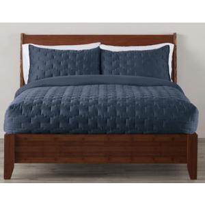 Modavari Three Piece Comforter Set King - Blue