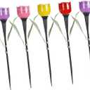 Bytech 5-Pack Solar Powered Tulip Stake