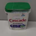Cascade Platinum Dishwasher Pods, Dishwasher Detergent, Action pacs, Fresh, 62 Count