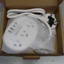 UK Adapters for Travel(13A), US to UK Plug Adapter with 3 Outlets 4 USB Ports (2 USB-C) Total Output 24W, Type G Travel Adapter for USA to British Ireland Scotland Hong Kong