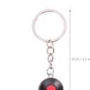 NUOBESTY Retro Gramophone Key Chain Set 4 Pcs Metal Vintage Vinyl Record Key Rings for Men Women Luggage Bag Charms Unique Music Accessories