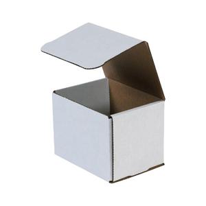 BOX USA Mailer Boxes Small 5"L x 4"W x 4"H 50-Pack - Corrugated Cardboard Box for Shipping, Moving, Mailing, Packing, Packaging and Storage