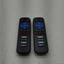 (Pack of 2) Replacement-Remote-Control for Roku-TV,Compatible for TCL Roku/Hisense Roku/Onn Roku/Philips Roku Smart TVs(Not for Roku Stick and Box)