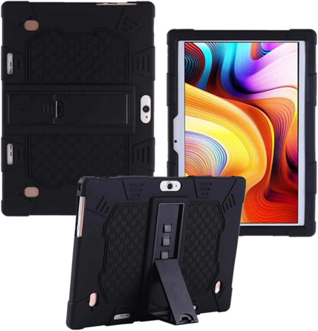 Case for YELLYOUTH 10.1 inch Android Tablet, Silicone Adjustable Stand Cover Compatible with Hoozo 10,Wecool 10.1 Inch Android Tablet, ZONKO 10.1 Inch (Black) Case for YELLYOUTH 10.1 inch Android Tablet, Silicone Adjustable Stand Cover Compatible with Hoozo 10,Wecool 10.1 Inch Android Tablet, ZONKO 10.1 Inch (Black)