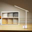 Honeywell Upgraded LED Desk Lamp - H01 Pro Sunturalux Foldable Desk Light with USB A+C Charging Port, 3 Color Modes Dimmable Table Lamp for Home Office Reading(White)