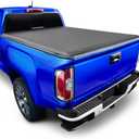 Tyger Auto T1 Soft Roll-up Truck Bed Tonneau Cover Compatible with 2019-2022 Chevy Colorado GMC Canyon | 6'2" (74") Bed | TG-BC1C9055