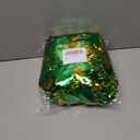 20/40/60/80 FT St Patricks Day Garland Decor Gold Green Shamrock Hat Tinsel Garland, Shiny Metallic Streamer Twist Garland Hanging St Patricks Day Decorations for Home Indoor Outdoor Party Supplies