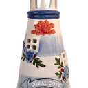 Blue Sky Ceramics Coral Cove Candle House, Multi (19205)