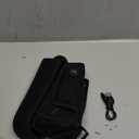 Cordless Shoulder Heating Pad, Heated Shoulder Brace for Rotator Cuff Frozen, 3 Heat Levels, 3000mAh Rechargeable Battery, Shoulder Wrap for Pain Relief Deep Tissue for Men Women (Black)