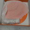 Ice Auger Drill Adapter & Attachment with 8.7" Orange Safety Disk, 2-Stage Stainless Steel Adapter for Ice Fishing Augers