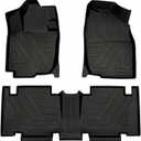 RAV4 Floor Mats Compatible with Toyota RAV-4 2007-2012All Weather Protection Waterproof Durable Anti-Slip Odorless Custom-fit TPE Floor Liner Front and Rear Row Set