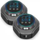 2 Pack Ultrasonic Pest Repeller Rodent Repellent Ultrasonic Plug in with 360°Mice Repellent Indoor& 4 Modes Ultrasonic Mouse Repellent Mice Deterrents for Home House Warehouse Garage Basement