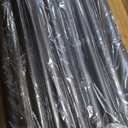 4 Pack String Light Poles for Outside, Thickened Metal Christmas Lights Hanger Pole Outdoor with Fork, Lighting Hanging Post Accessories for Patio Decor Garden Backyard Yard Outside Decorations