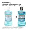 Listerine Ultraclean Intense Antiseptic Mouthwash + Whitening Protection*, Everfresh Technology to Help Fight Bad Breath, Gingivitis, & Plaque, Tartar Control Oral Rinse, Intense Mint, 1L