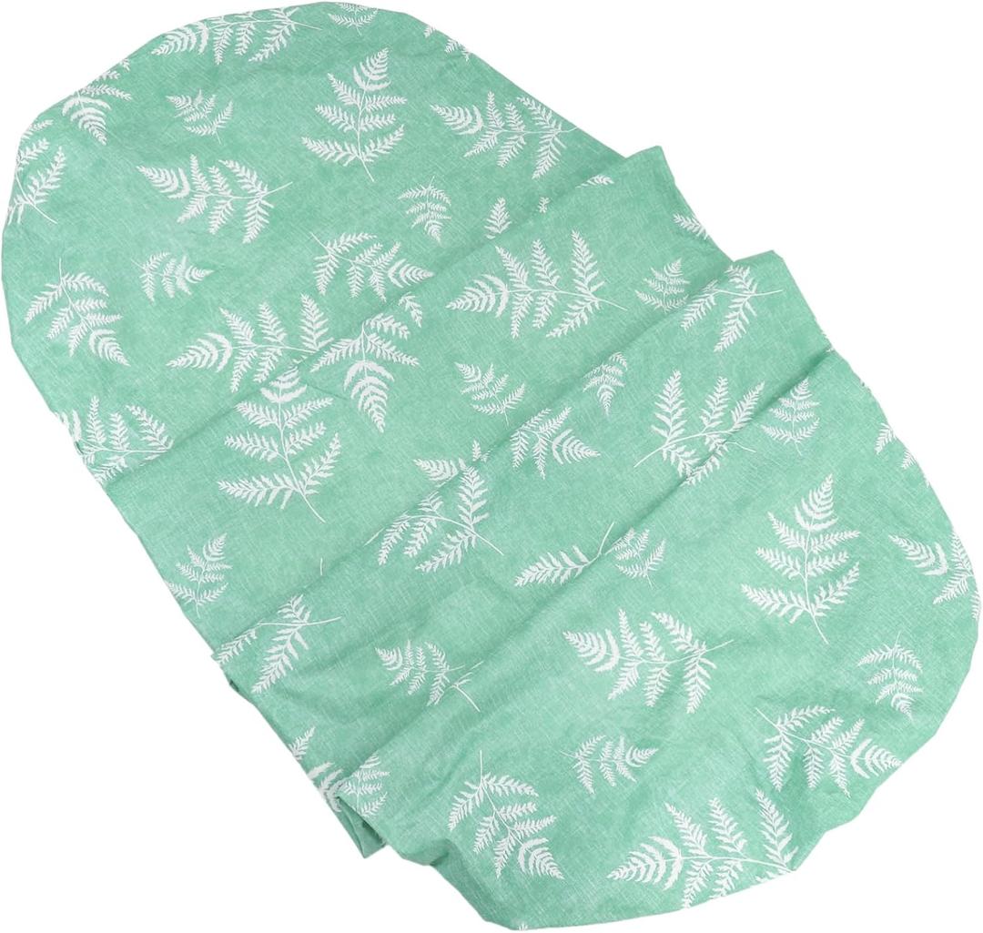 Portable Elastic Table Cover for Outdoor Picnic and Camping Oilproof Easy to Clean Fitted Protector Leaf Design