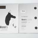 EVERSWE 3 Pairs Women's Sheer Pantyhose 20D, High Waist Control Top Pantyhose Hosiery (Black, M)