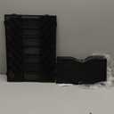 15-Tier Wall File Organizer Hanging Wall File Holder Wall Mount Paper Folder Organize, Mesh Magazine Document Mail Organizer Wall Organizer for Office School Home, Black