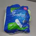 Stayfree Maxi Pads for Women, Super - 66 Count & Carefree Panty Liners