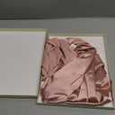 YANIBEST Silk Bonnet for Sleeping Women Satin Bonnet Double Layer Satin Lined Hair Bonnet with Tie Band Curly Hair Blush Pink (Large)