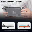 2 x GLDRAM Case for Nintendo Switch 2 (2025), Soft TPU Protevtive Cover with Split Type Comfort Joycon 2 Controller Grip Shell for Switch 2 Accessories, Diamond Pattern Design (No Dockable)