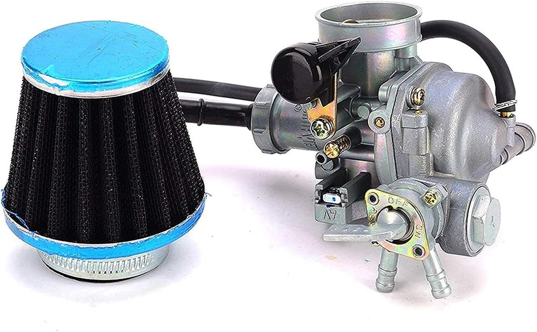 Motorcycle Carburetor Compatible with Honda ATV 3-Wheeler ATC 110 1979-1985 80 81 82 83 84 New Carb with Air Filter